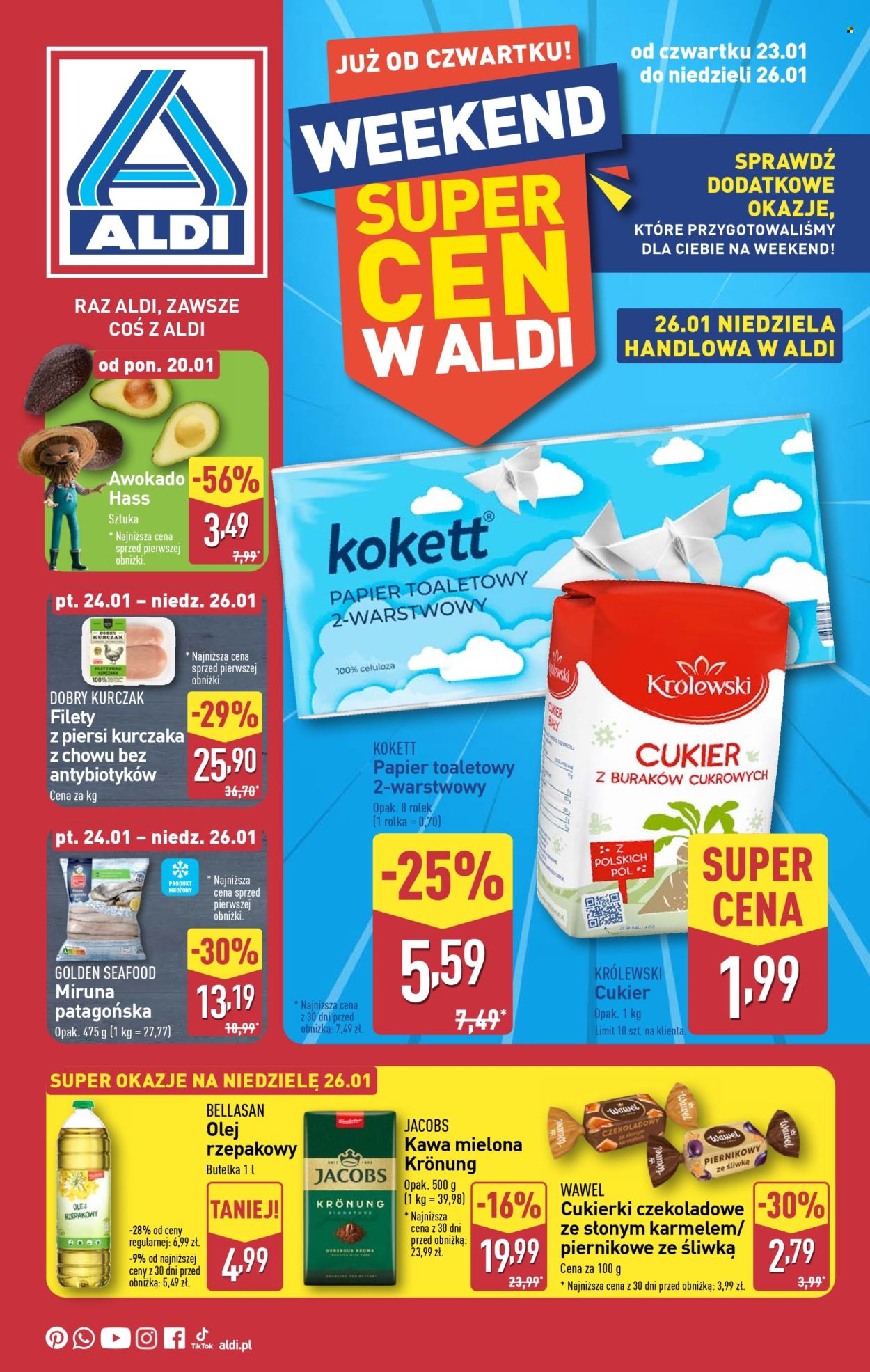 Gazetka ALDI - 23.01.2025 - 26.01.2025. Strona 1