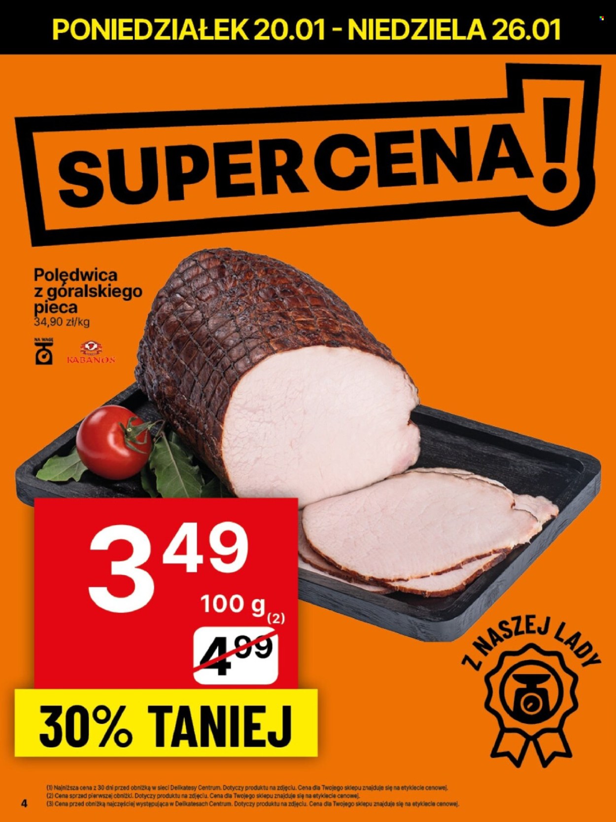 Gazetka Delikatesy Centrum - 20.01.2025 - 26.01.2025. Strona 4