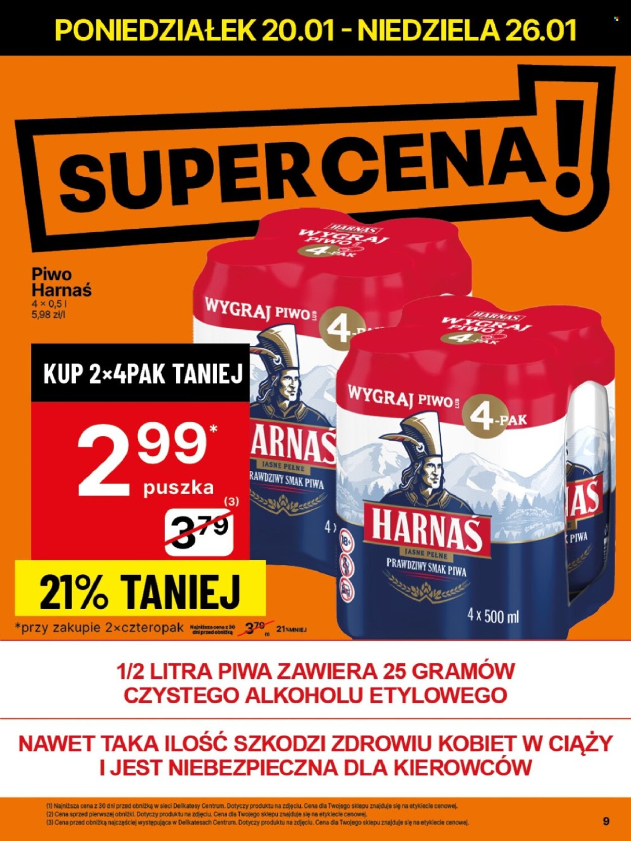 Gazetka Delikatesy Centrum - 20.01.2025 - 26.01.2025. Strona 9