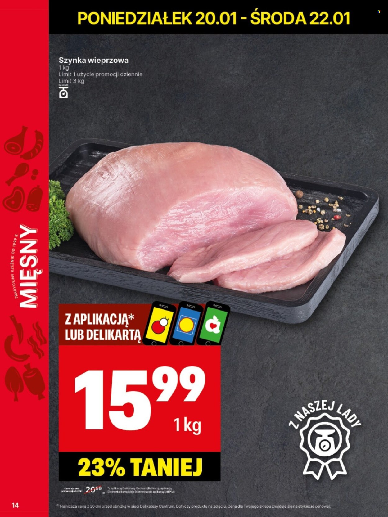 Gazetka Delikatesy Centrum - 20.01.2025 - 26.01.2025. Strona 14