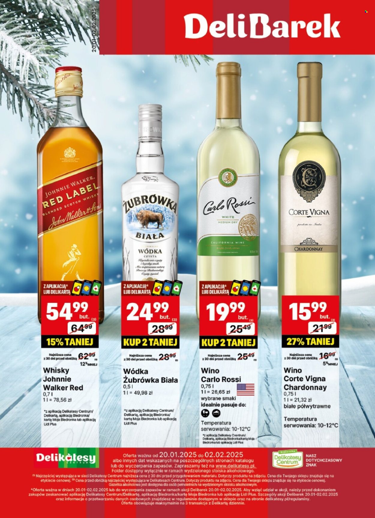Gazetka Delikatesy Centrum - 20.01.2025 - 2.02.2025. Strona 1