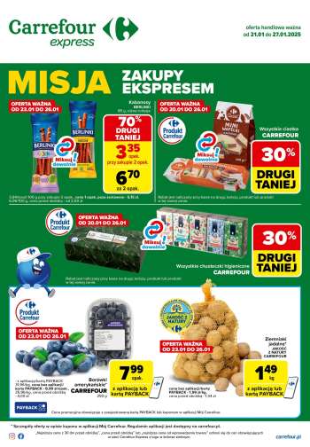 Gazetka Carrefour Express - 21.01.2025 - 27.01.2025.
