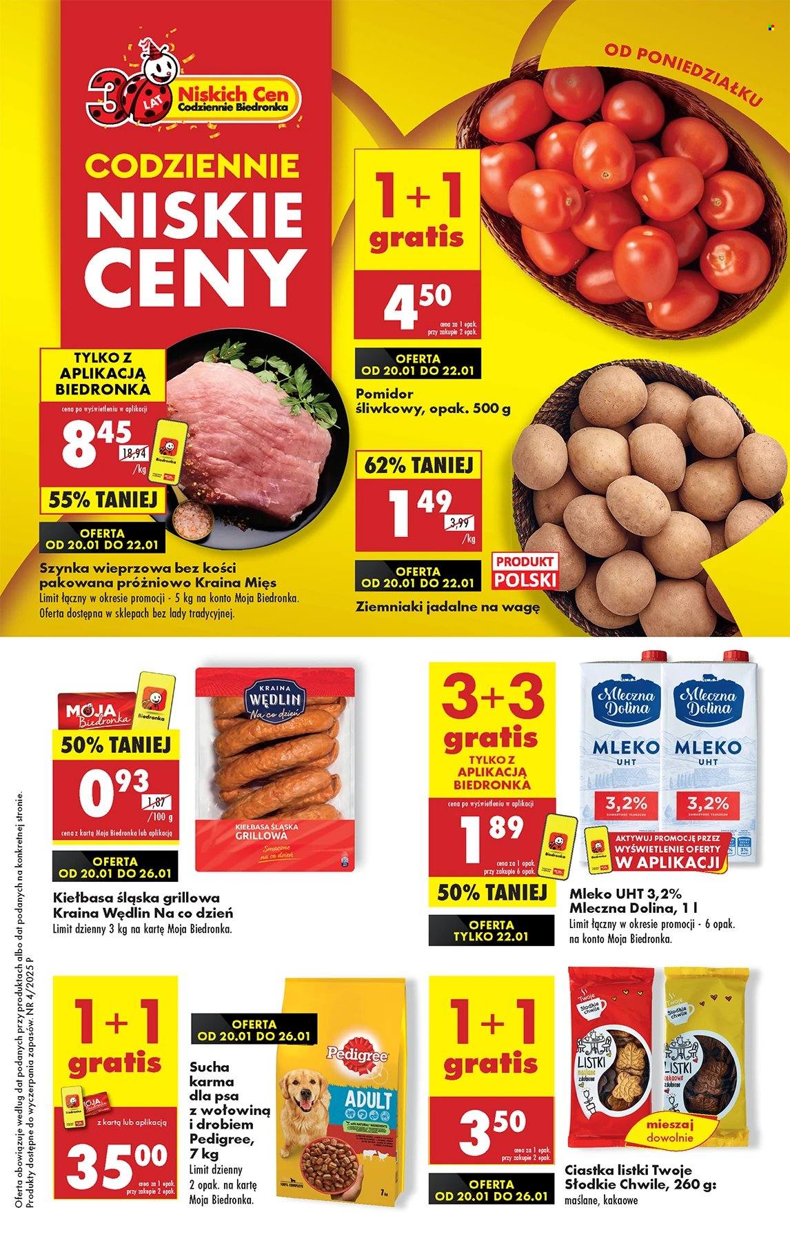 Gazetka Biedronka - 20.01.2025 - 26.01.2025. Strona 1