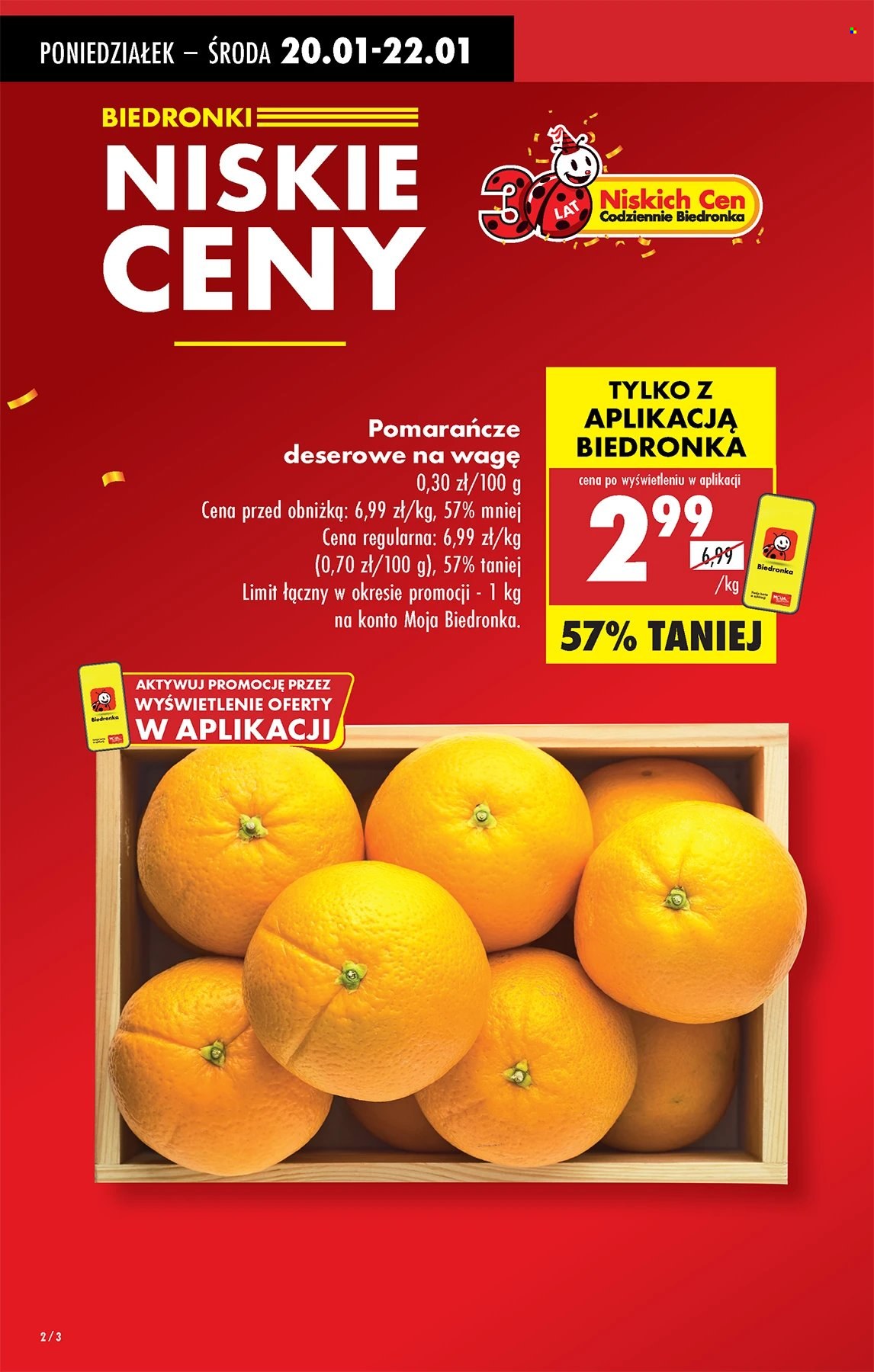 Gazetka Biedronka - 20.01.2025 - 26.01.2025. Strona 2