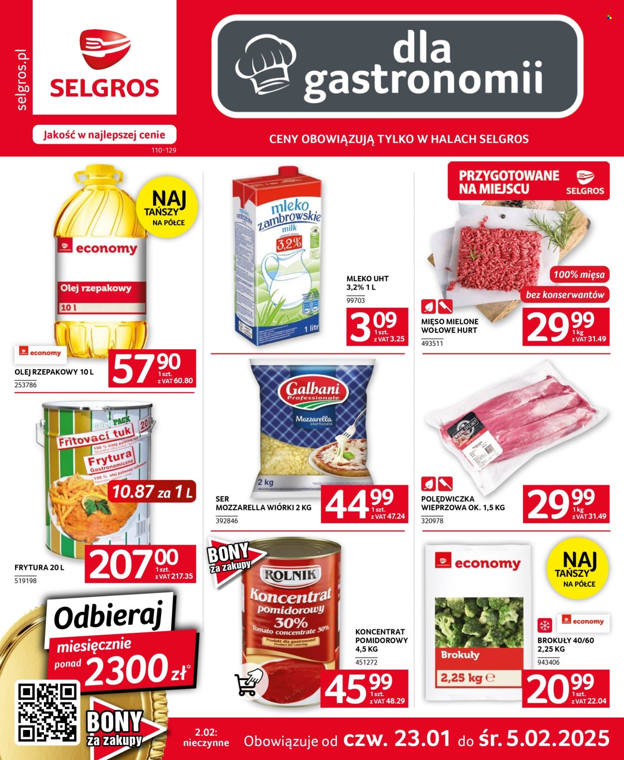 Gazetka Selgros - 23.01.2025 - 5.02.2025. Strona 1