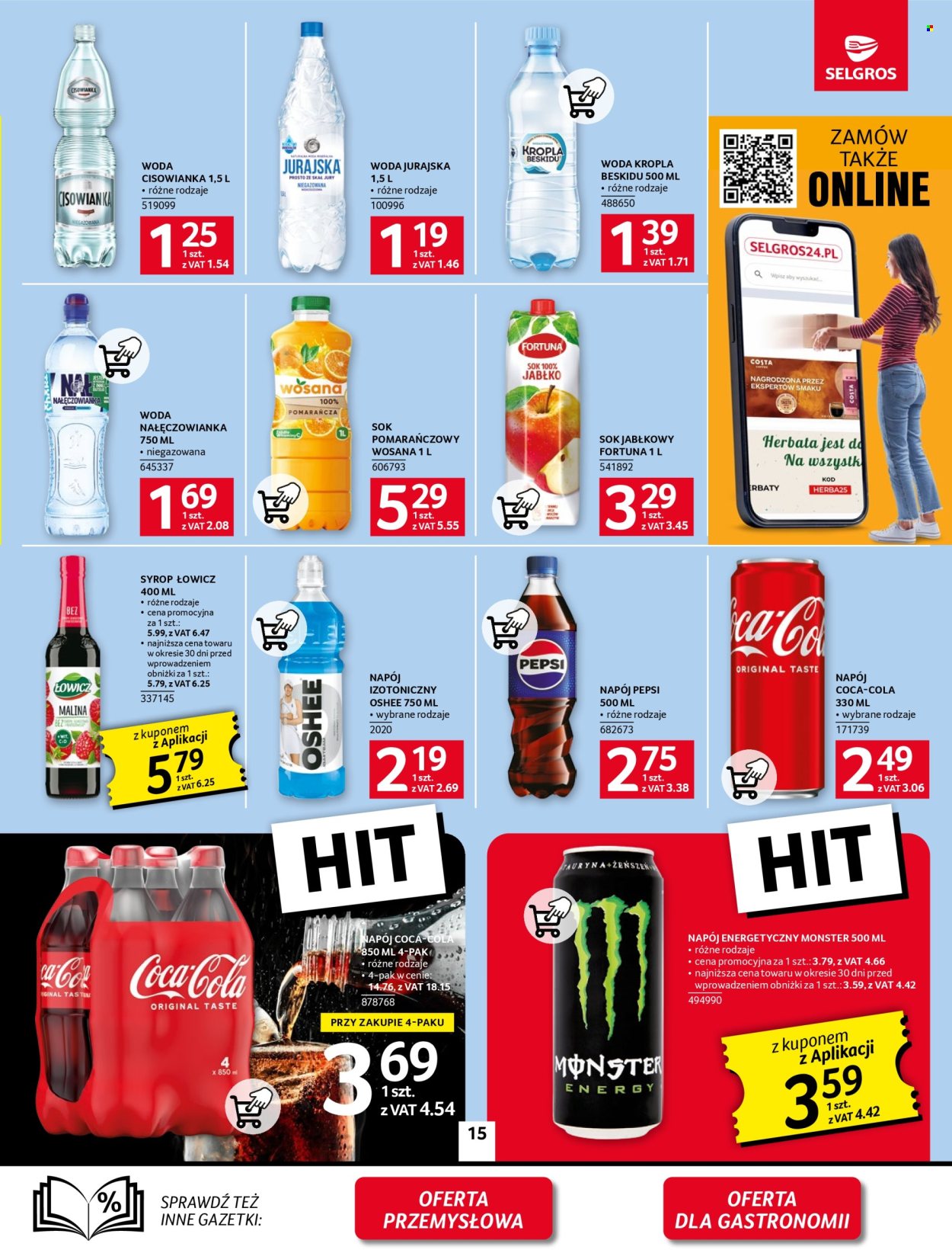 Gazetka Selgros - 23.01.2025 - 5.02.2025. Strona 15