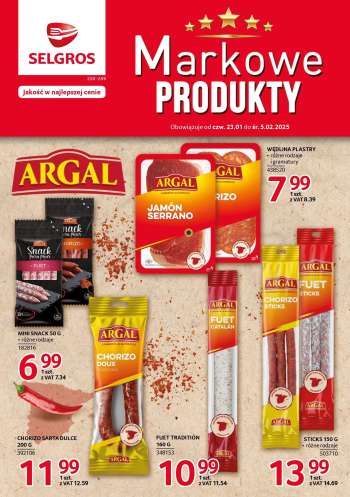 Gazetka Selgros - 23.01.2025 - 5.02.2025.