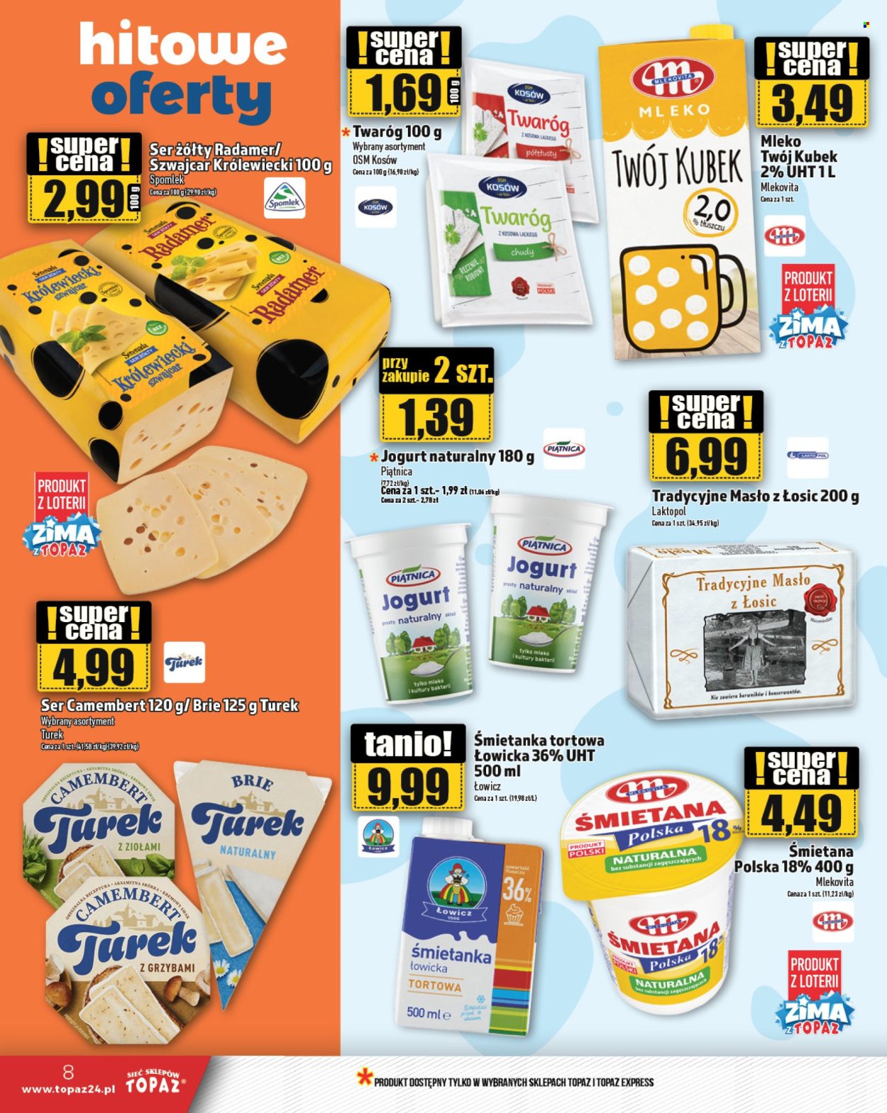 Gazetka Topaz - 23.01.2025 - 29.01.2025. Strona 8