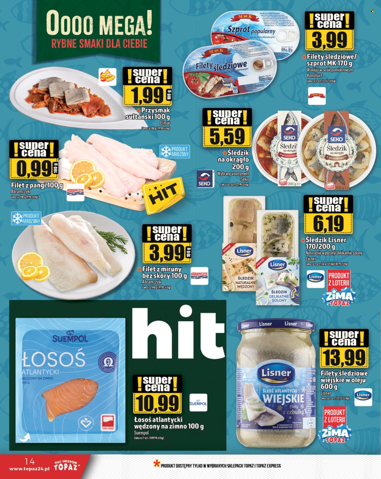 Gazetka Topaz - 23.01.2025 - 29.01.2025. Strona 14