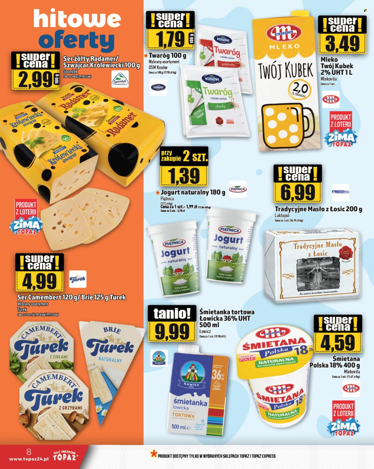 Gazetka Topaz - 23.01.2025 - 29.01.2025. Strona 8