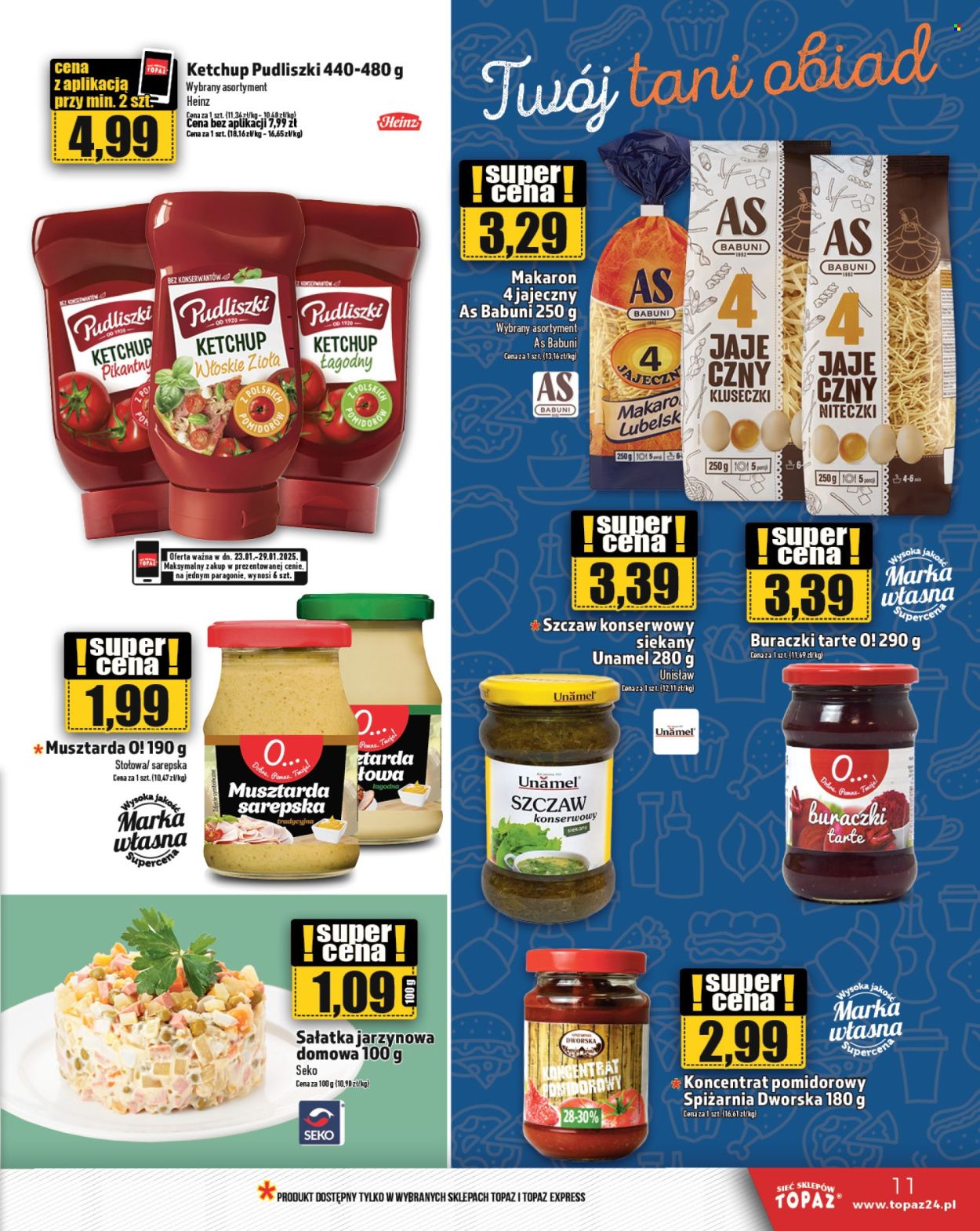 Gazetka Topaz - 23.01.2025 - 29.01.2025. Strona 11