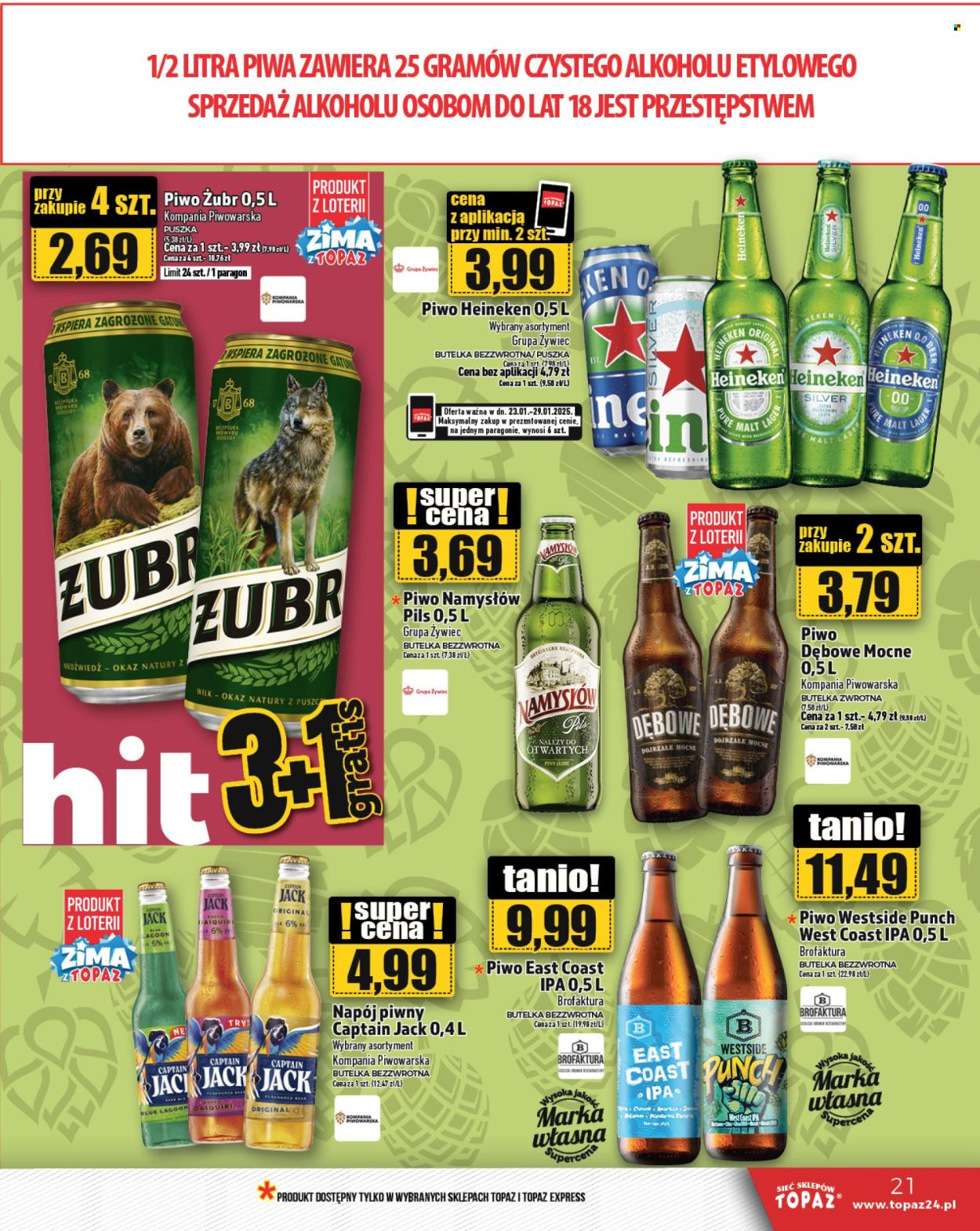 Gazetka Topaz - 23.01.2025 - 29.01.2025. Strona 21