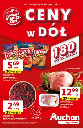 Gazetka Auchan - 23.01.2025 - 29.01.2025.