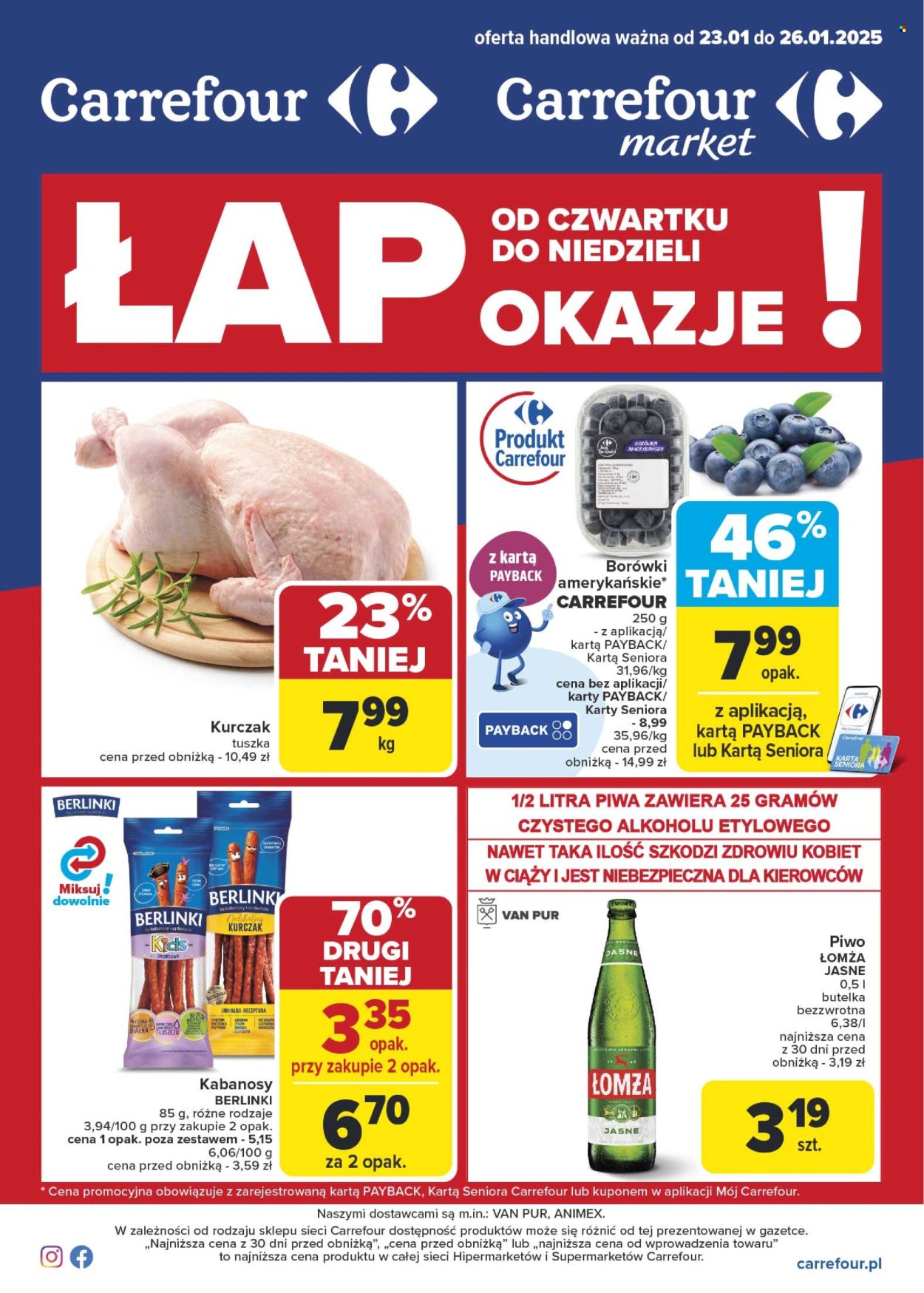 Gazetka Carrefour - 23.01.2025 - 26.01.2025. Strona 1