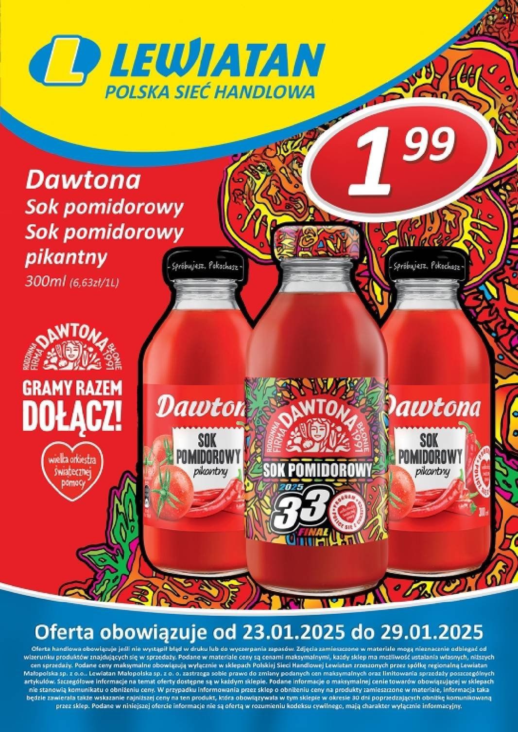 Gazetka Lewiatan - 23.01.2025 - 29.01.2025. Strona 1