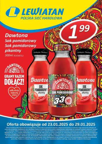 Gazetka Lewiatan - 23.01.2025 - 29.01.2025.