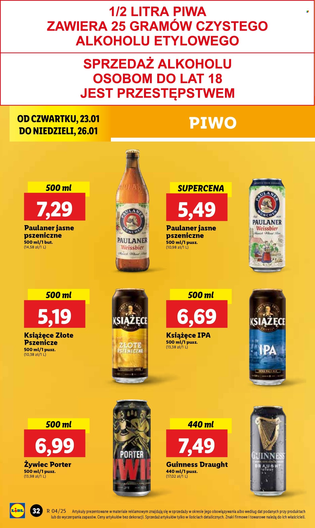 Gazetka Lidl - 23.01.2025 - 26.01.2025. Strona 34
