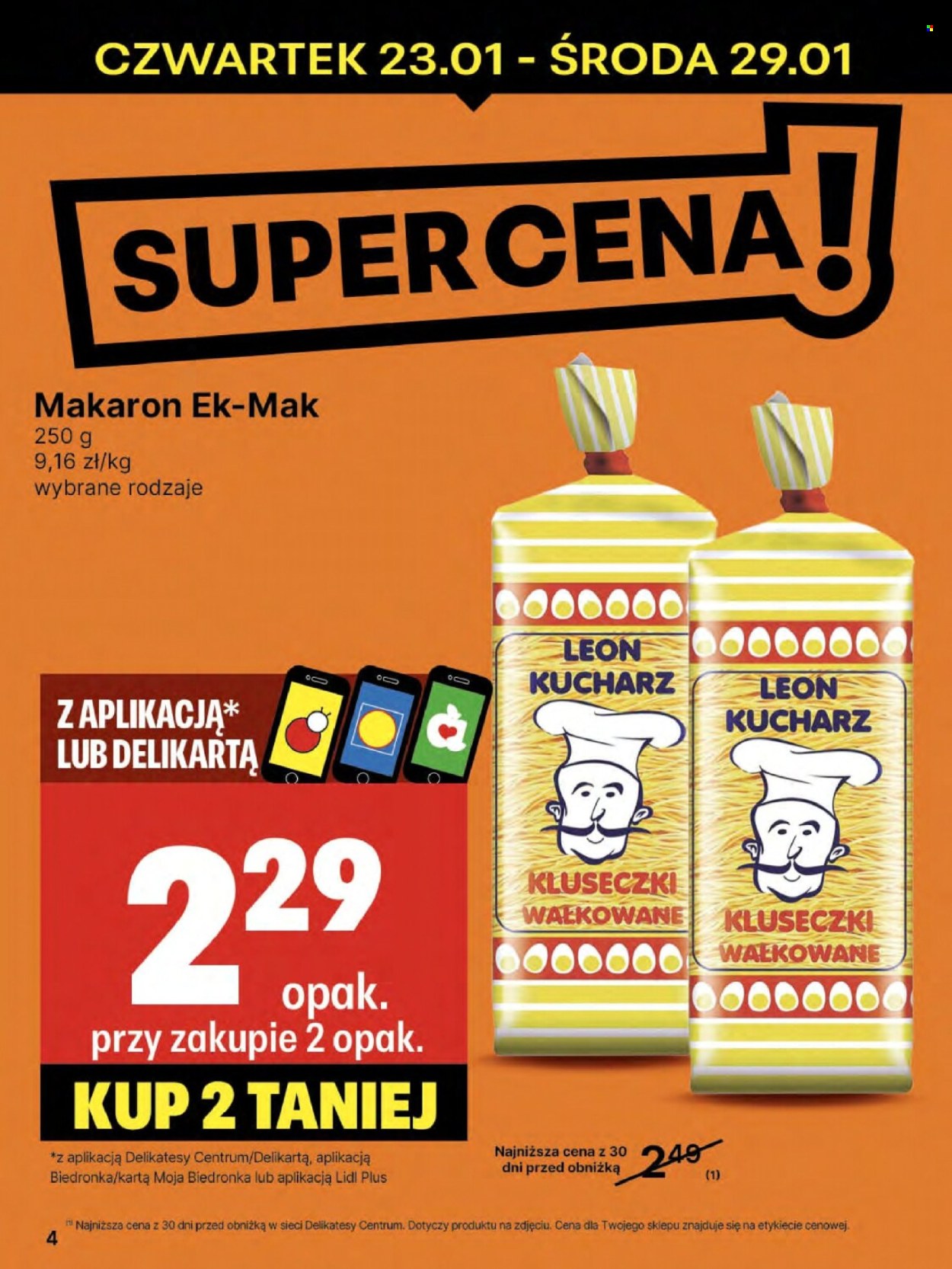 Gazetka Delikatesy Centrum - 23.01.2025 - 29.01.2025. Strona 4