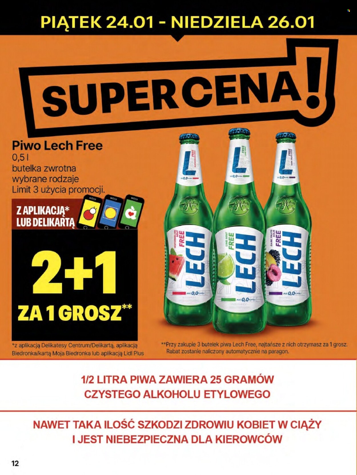 Gazetka Delikatesy Centrum - 23.01.2025 - 29.01.2025. Strona 12