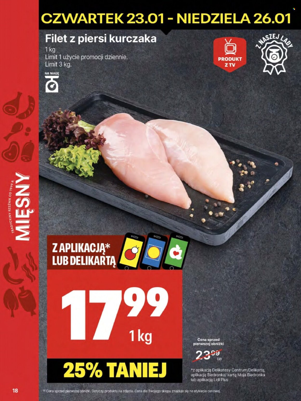 Gazetka Delikatesy Centrum - 23.01.2025 - 29.01.2025. Strona 18