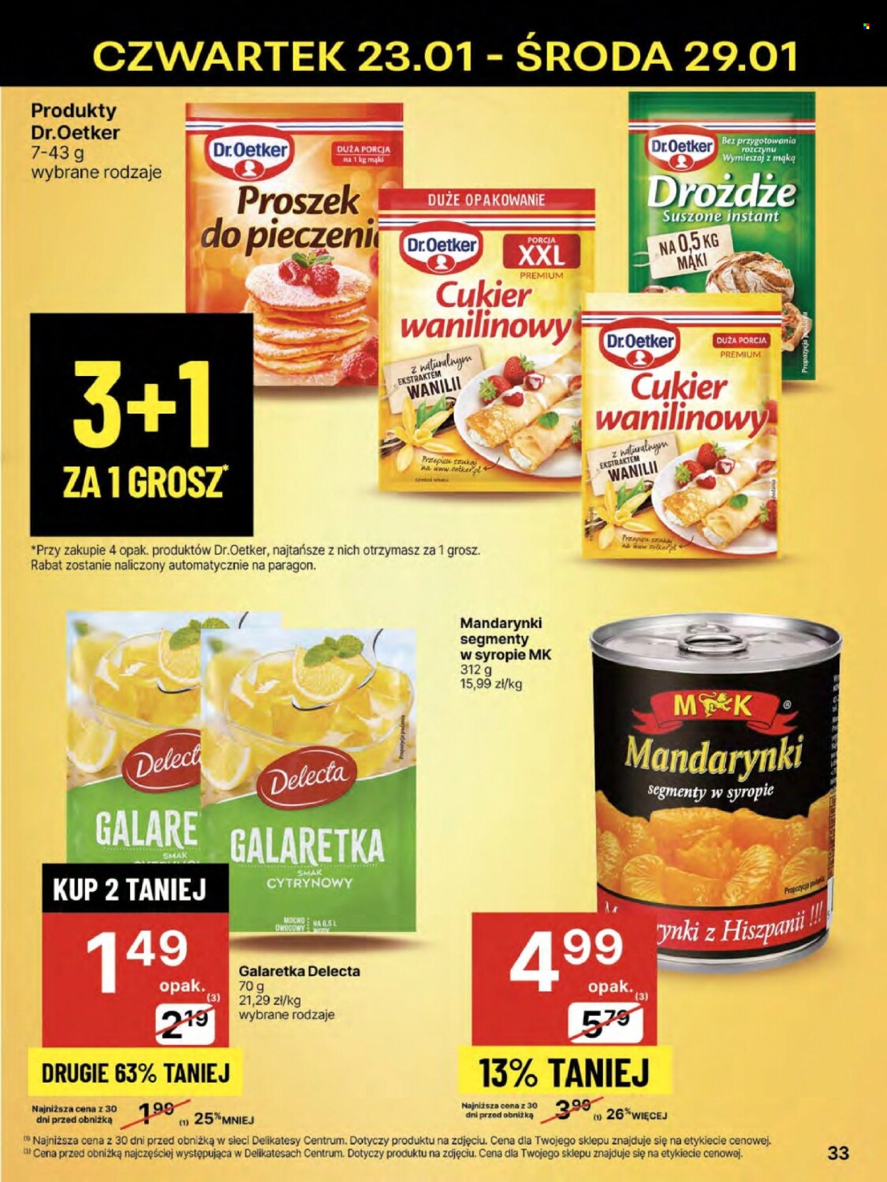 Gazetka Delikatesy Centrum - 23.01.2025 - 29.01.2025. Strona 33