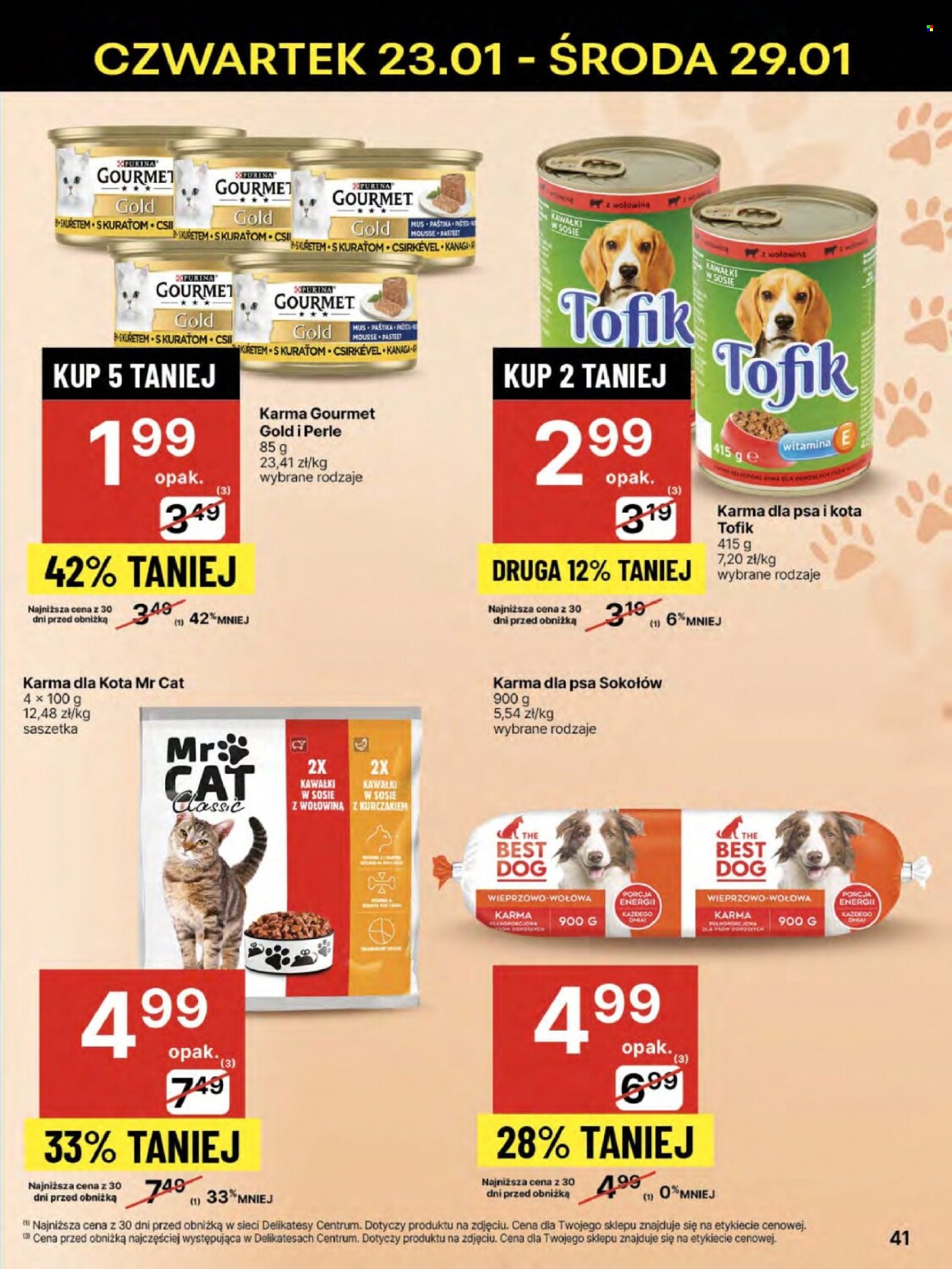 Gazetka Delikatesy Centrum - 23.01.2025 - 29.01.2025. Strona 41