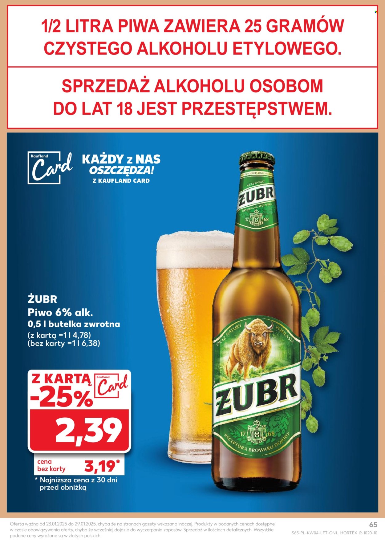 Gazetka Kaufland - 23.01.2025 - 29.01.2025. Strona 65
