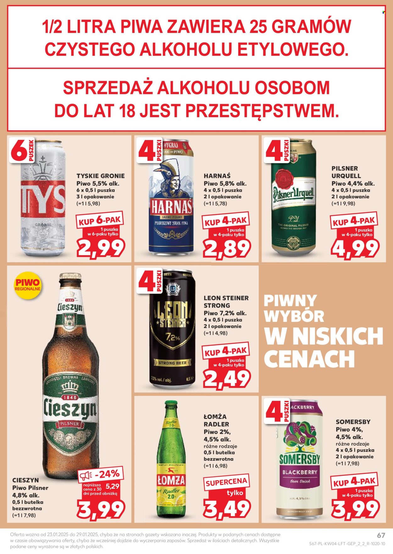 Gazetka Kaufland - 23.01.2025 - 29.01.2025. Strona 67