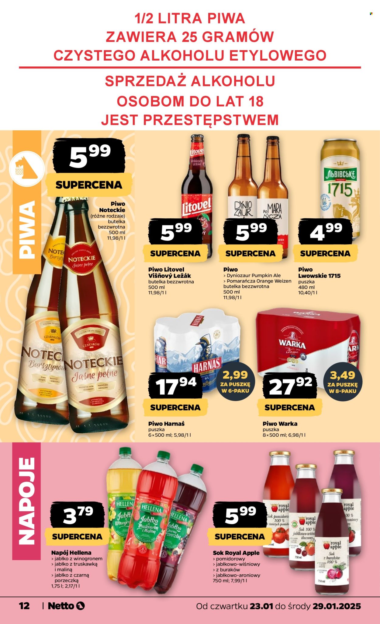 Gazetka Netto - 23.01.2025 - 29.01.2025. Strona 12
