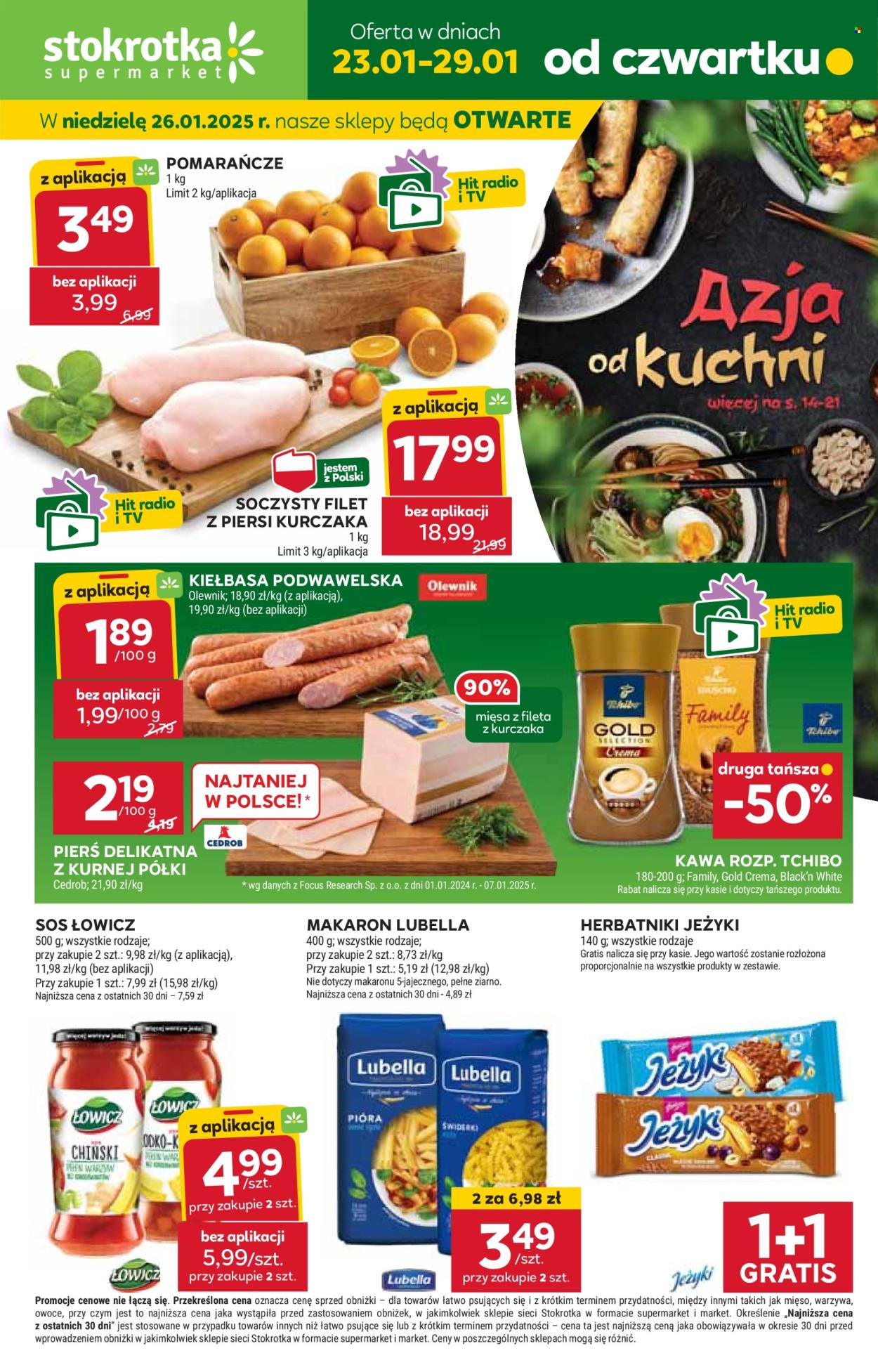 Gazetka Stokrotka Supermarket - 23.01.2025 - 29.01.2025. Strona 1