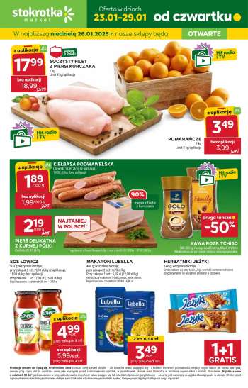 Gazetka Stokrotka Market - 23.01.2025 - 29.01.2025.