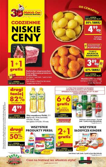Gazetka Biedronka - 23.01.2025 - 29.01.2025.