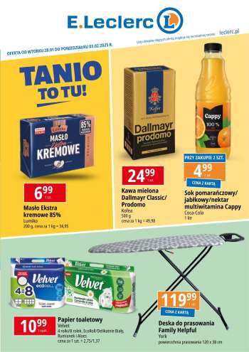Gazetka E.Leclerc - 28.01.2025 - 3.02.2025.