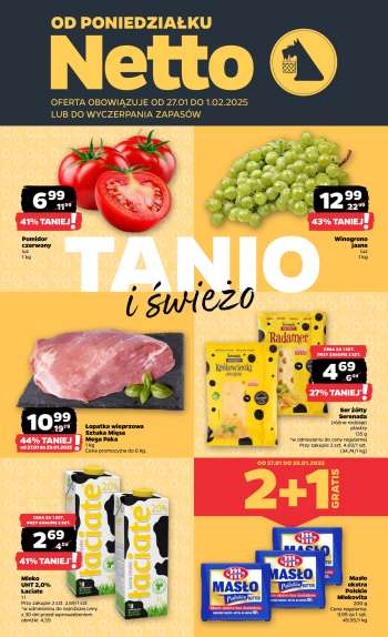Gazetka Netto - 27.01.2025 - 1.02.2025.