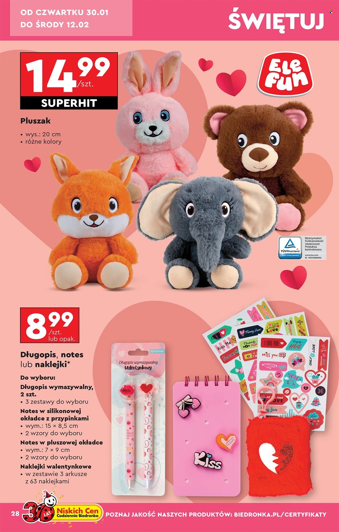 Gazetka Biedronka - 27.01.2025 - 12.02.2025. Strona 28