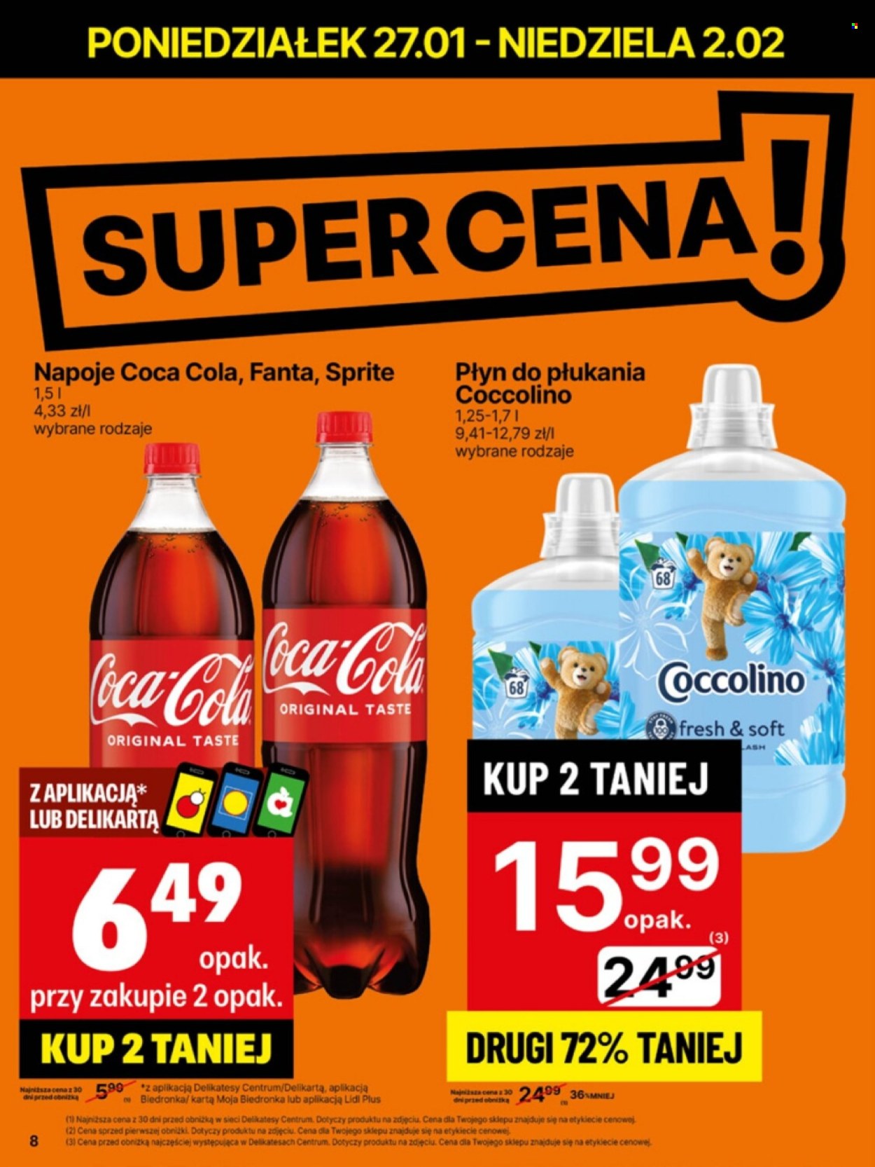 Gazetka Delikatesy Centrum - 27.01.2025 - 2.02.2025. Strona 8