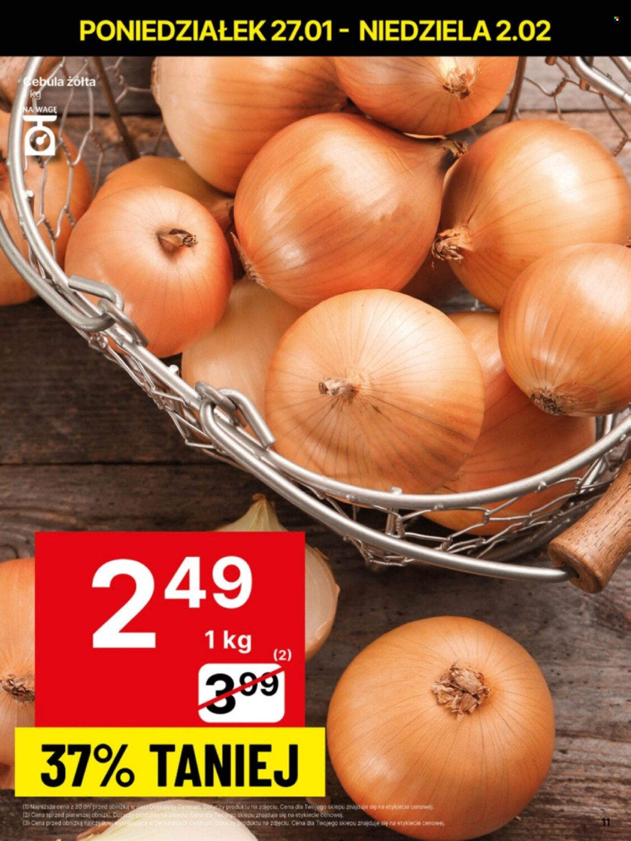 Gazetka Delikatesy Centrum - 27.01.2025 - 2.02.2025. Strona 11