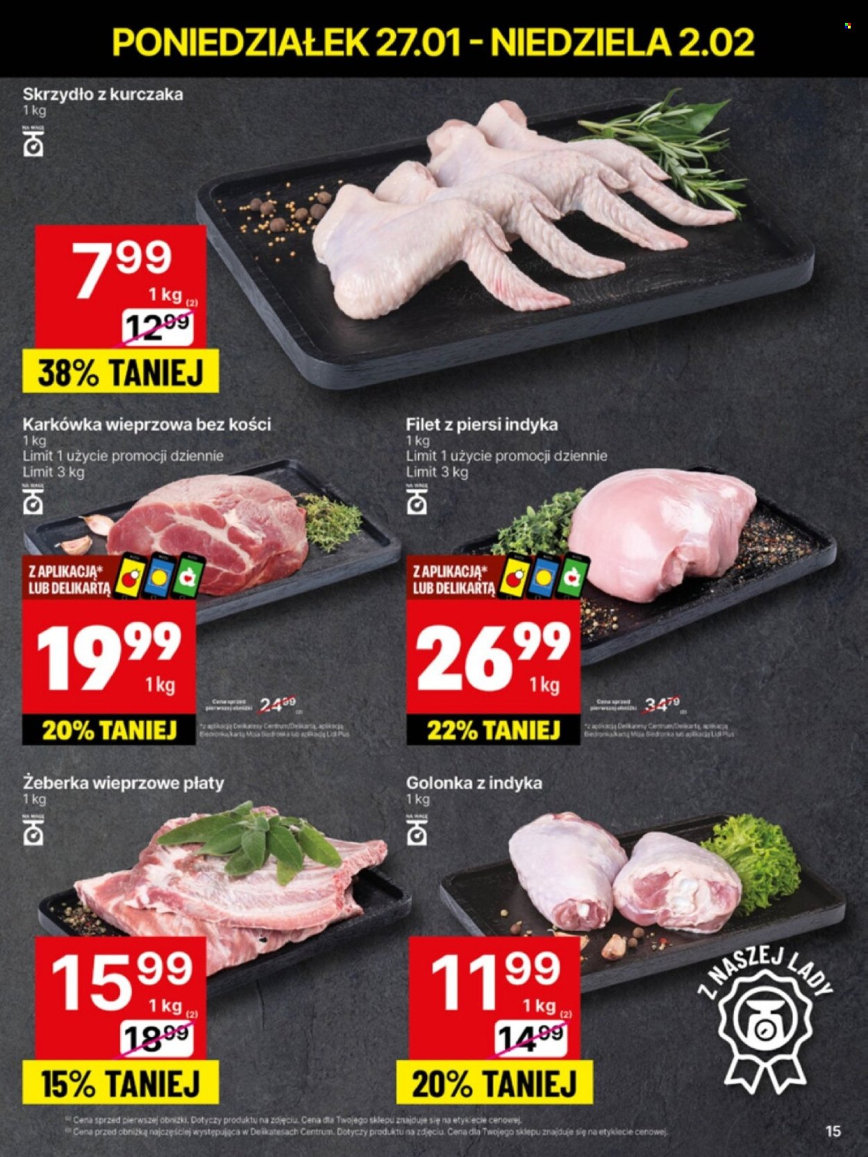 Gazetka Delikatesy Centrum - 27.01.2025 - 2.02.2025. Strona 15