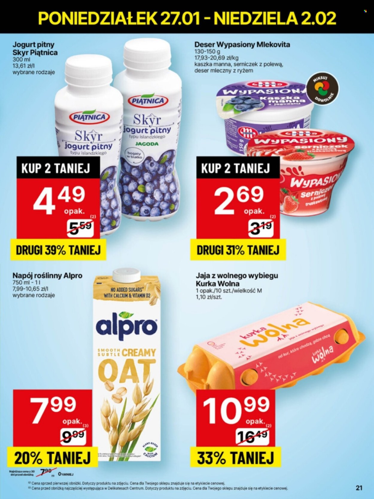 Gazetka Delikatesy Centrum - 27.01.2025 - 2.02.2025. Strona 21