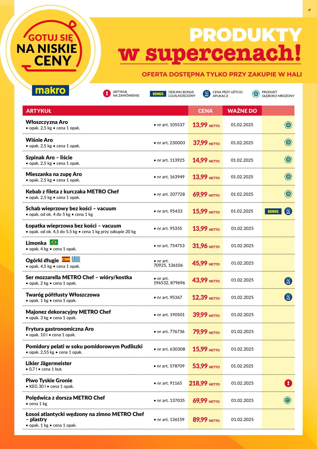 Gazetka Makro - 26.01.2025 - 1.02.2025. Strona 1