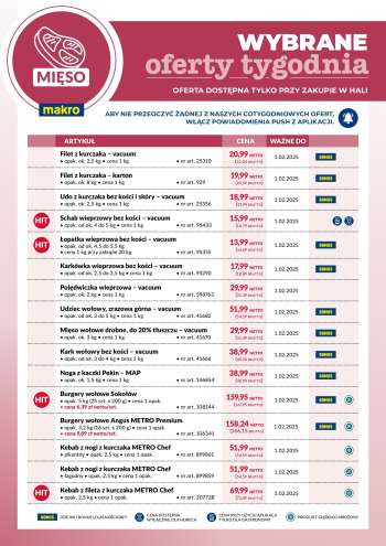Gazetka Makro - 26.01.2025 - 1.02.2025.