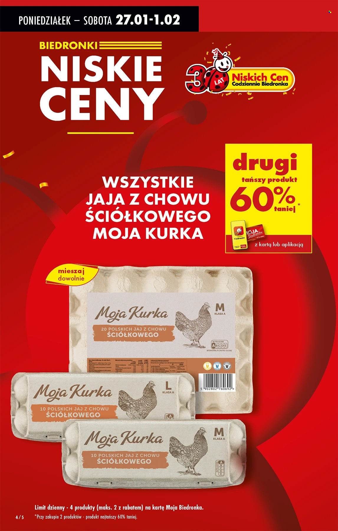 Gazetka Biedronka - 27.01.2025 - 1.02.2025. Strona 4