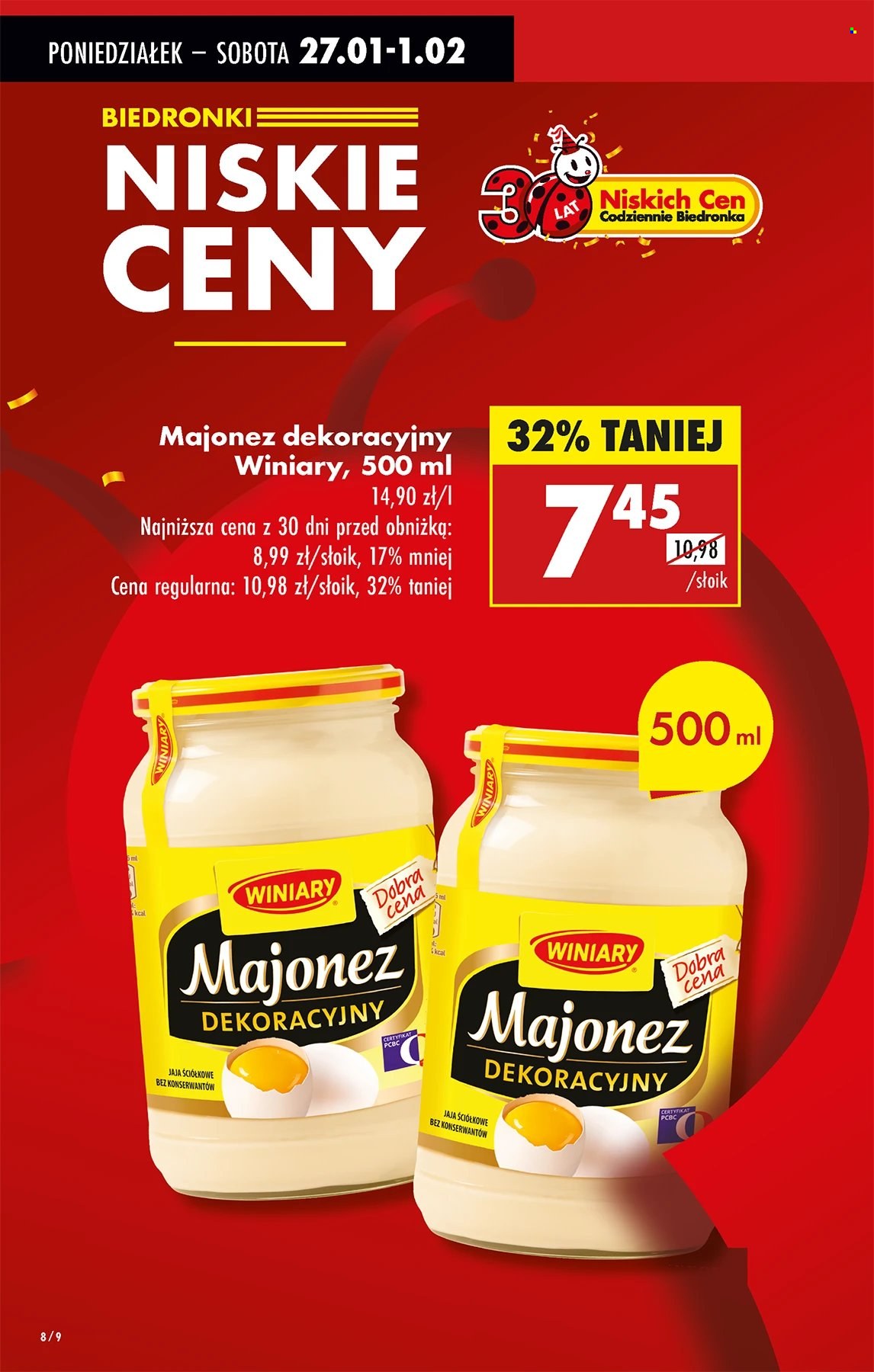 Gazetka Biedronka - 27.01.2025 - 1.02.2025. Strona 8