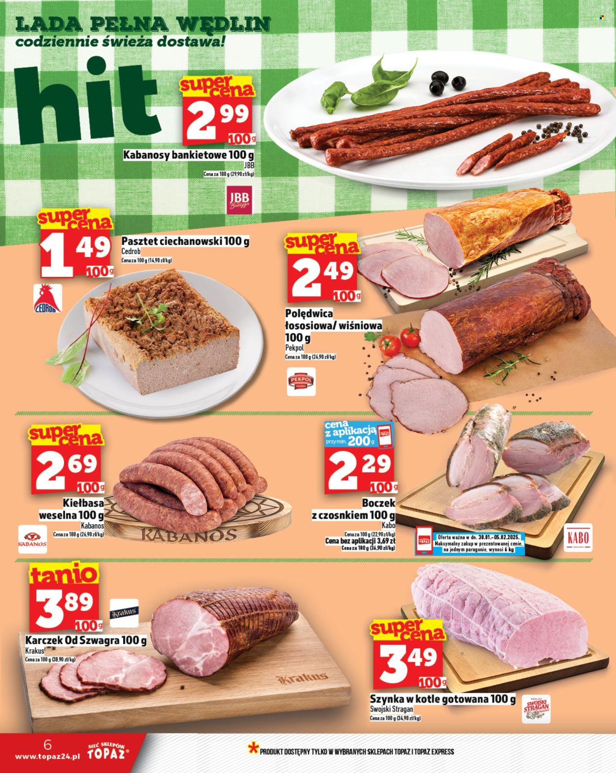 Gazetka Topaz - 30.01.2025 - 5.02.2025. Strona 6
