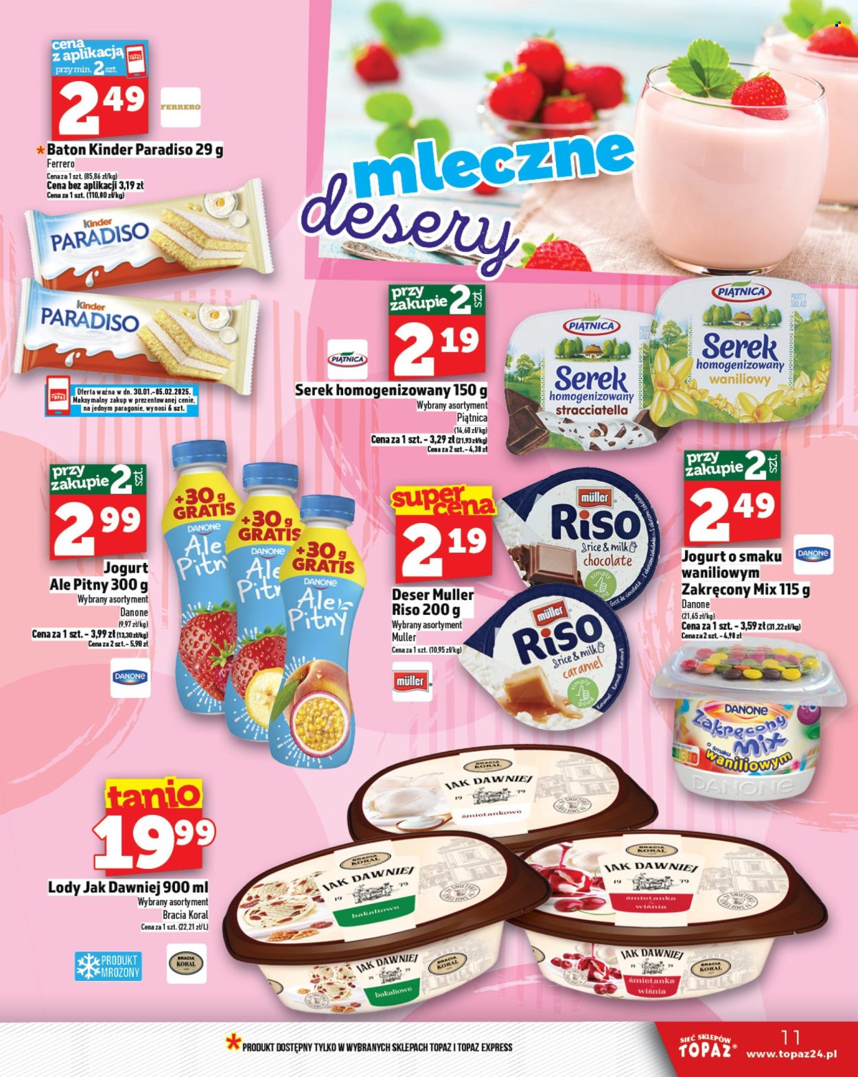 Gazetka Topaz - 30.01.2025 - 5.02.2025. Strona 11