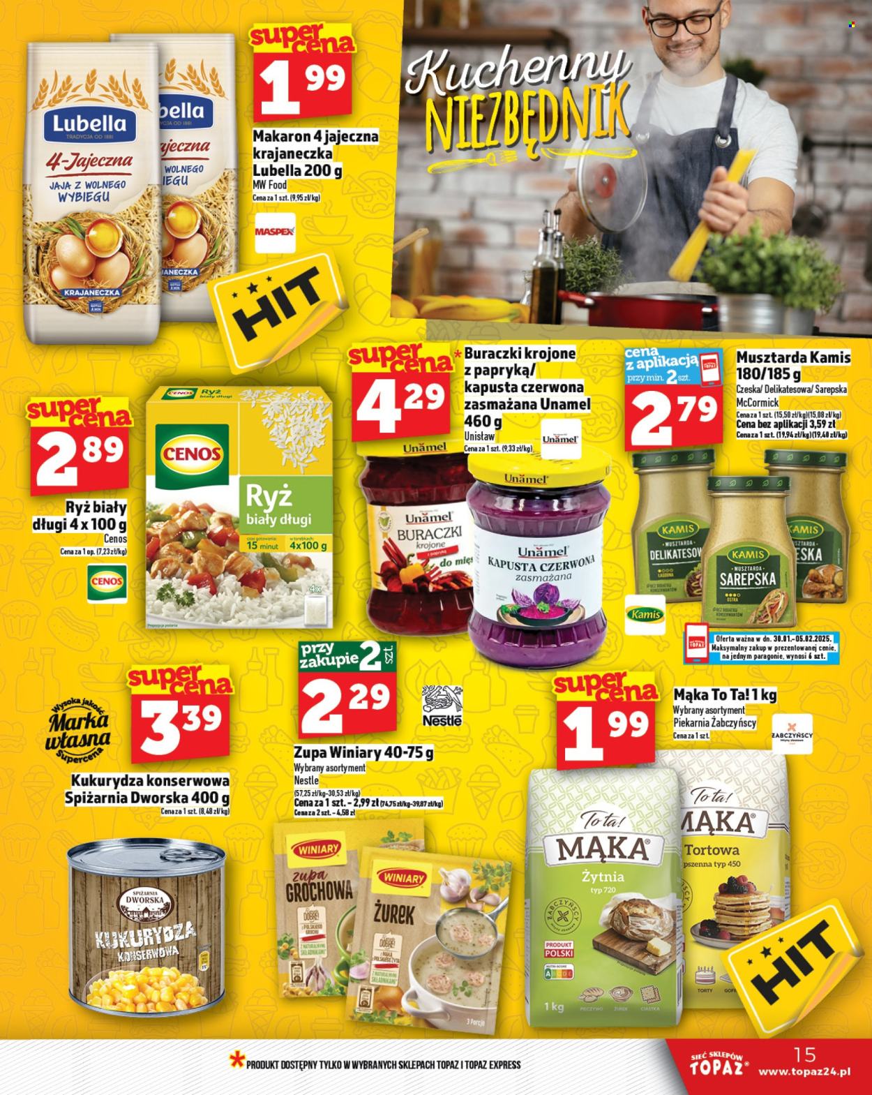 Gazetka Topaz - 30.01.2025 - 5.02.2025. Strona 15