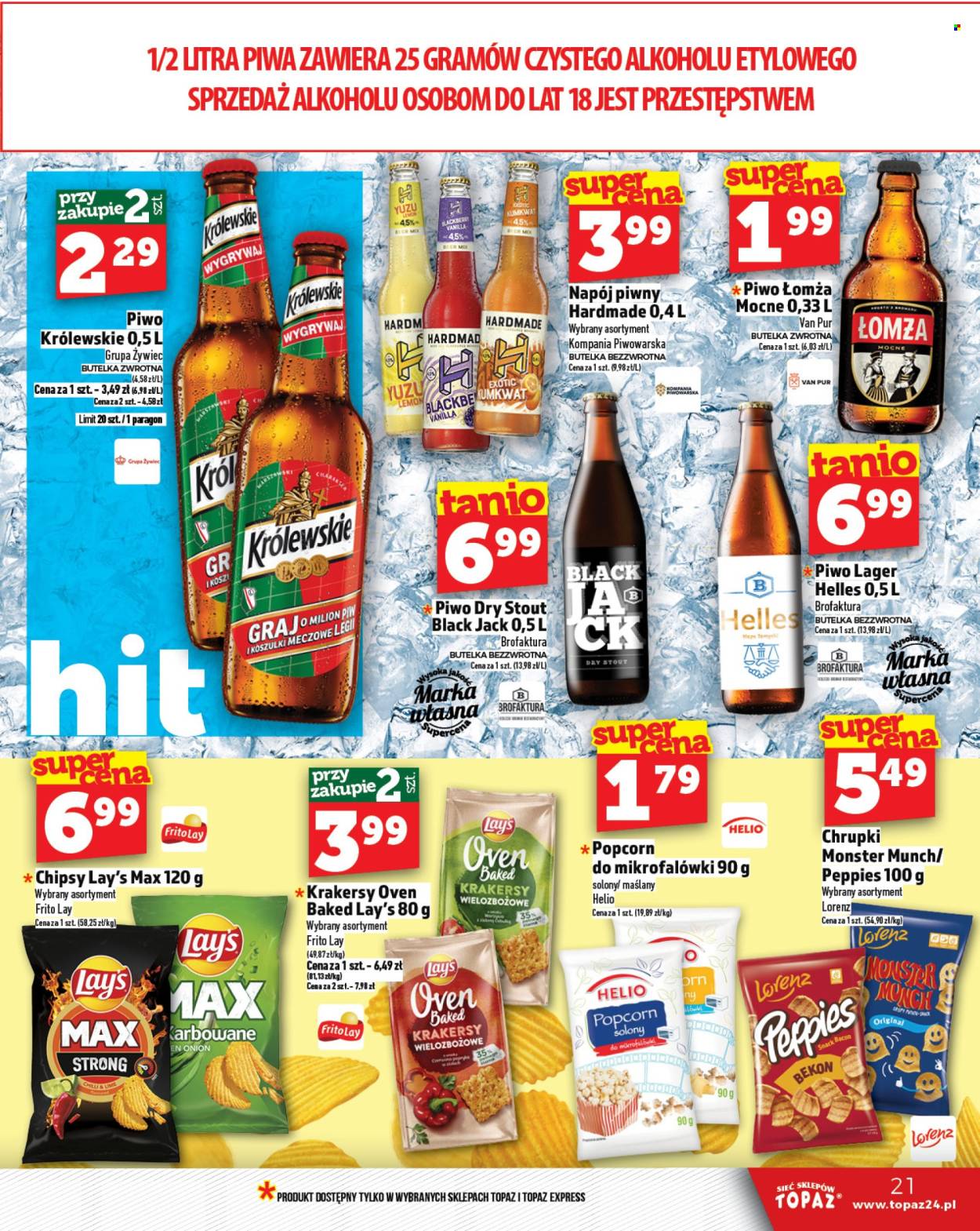 Gazetka Topaz - 30.01.2025 - 5.02.2025. Strona 21