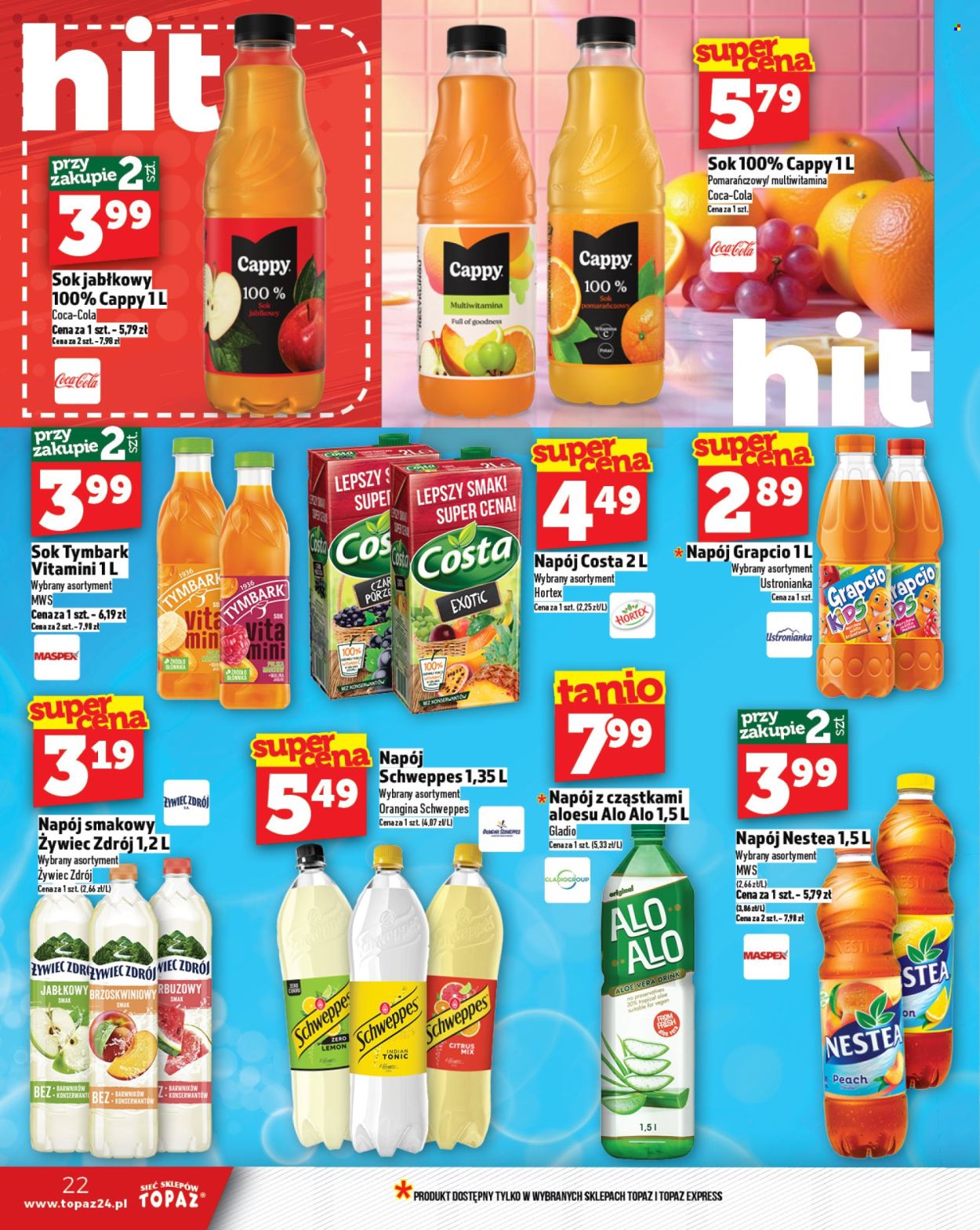 Gazetka Topaz - 30.01.2025 - 5.02.2025. Strona 22
