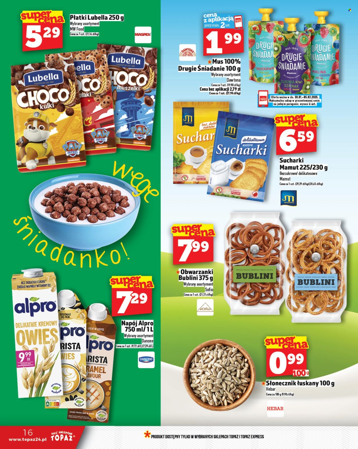 Gazetka Topaz - 30.01.2025 - 5.02.2025. Strona 16