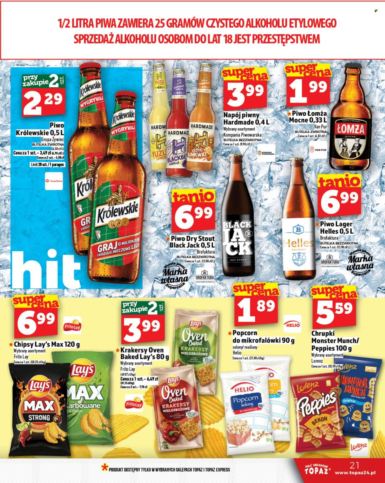 Gazetka Topaz - 30.01.2025 - 5.02.2025. Strona 21